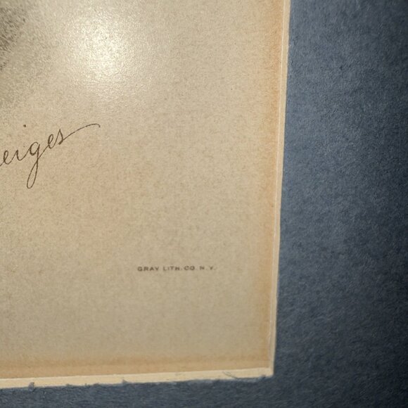 Stayman Winesap Apple 1902 Antique USDA Fruit Lithograph Print Framed Botanical - Picture 6 of 16